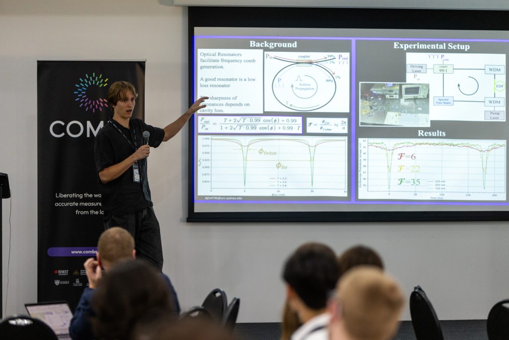 To ensure Australia leads in microcomb technology, our Centre is building a pipeline of future researchers by engaging undergraduate students early in their training through hands-on paid internships.