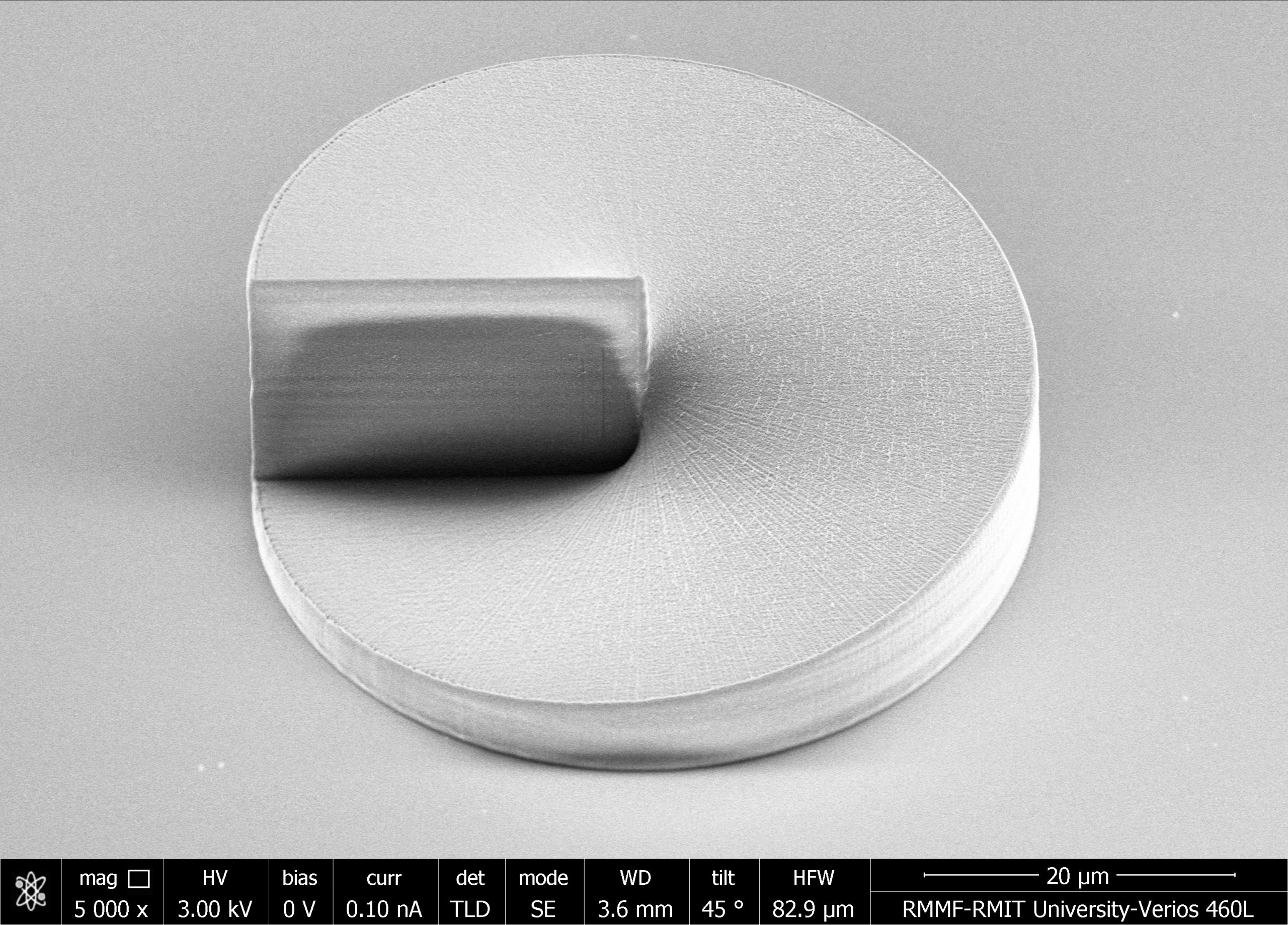 Spiral phase plate example