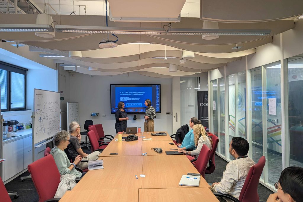 What can COMBS learn from the US SCALE K–12 program about building future STEM talent for emerging industries? 


Learn about the five lessons Engineering Education Professor Tamara Moore shared during her visit to COMBS.